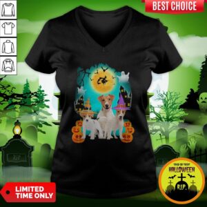 Alternative view of Jack Russell Halloween Dogs Shirt