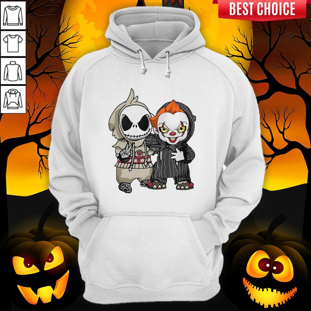 Jack Skellington And Pennywise Shirt - Image 5