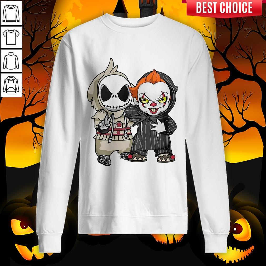 Jack Skellington And Pennywise Shirt - Image 4