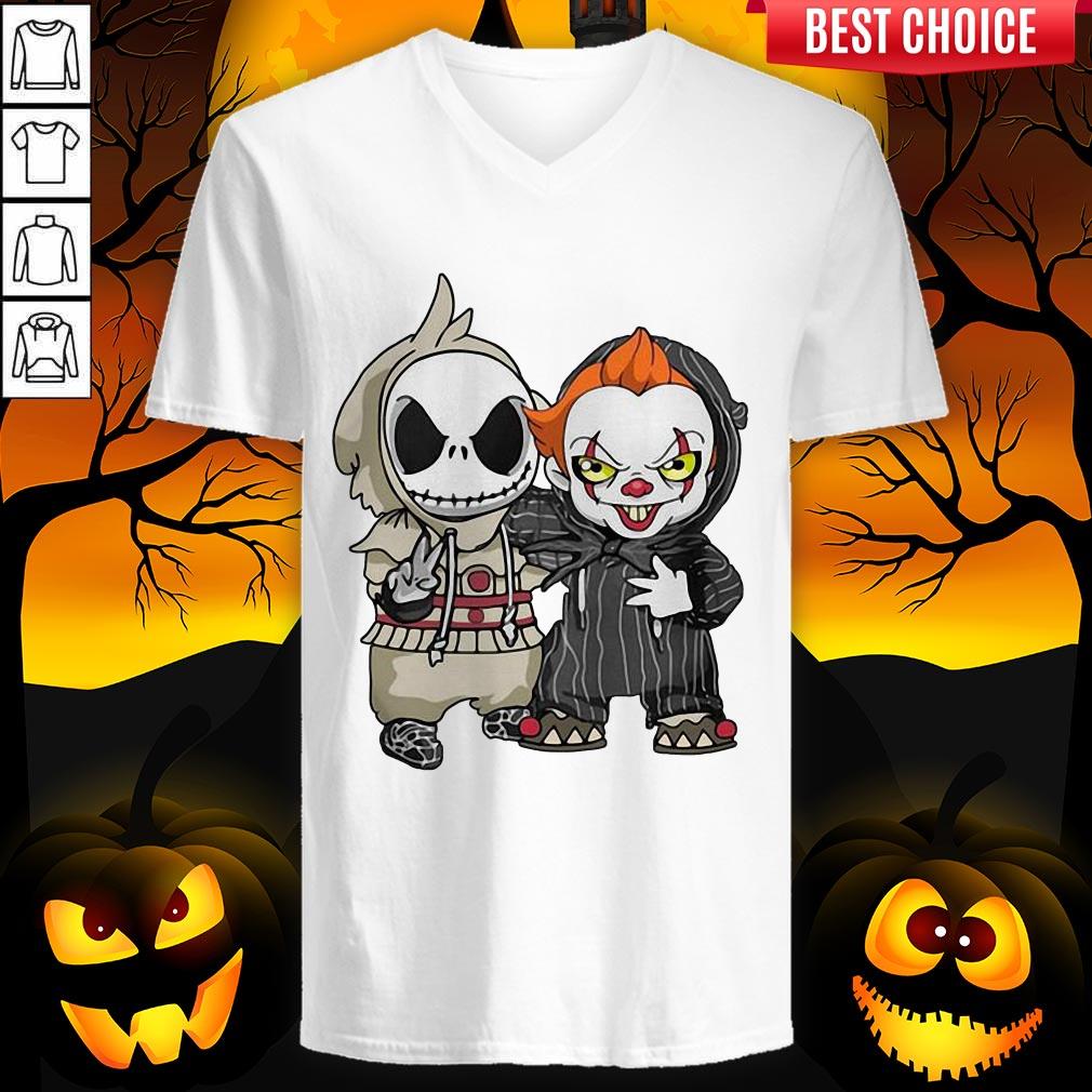 Jack Skellington And Pennywise Shirt - Image 3