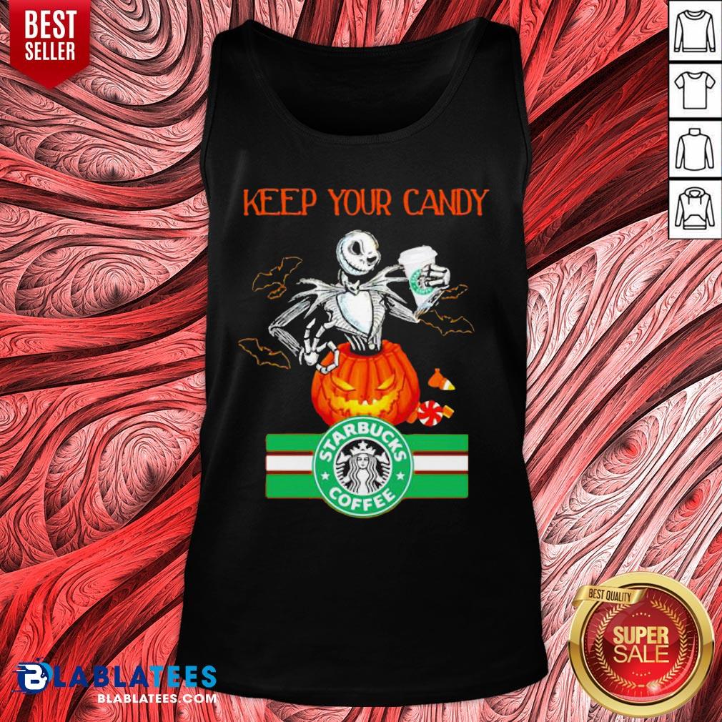 Jack Skellington Keep Your Candy I’ll Have Starbuck Coffee Shirt - Image 5
