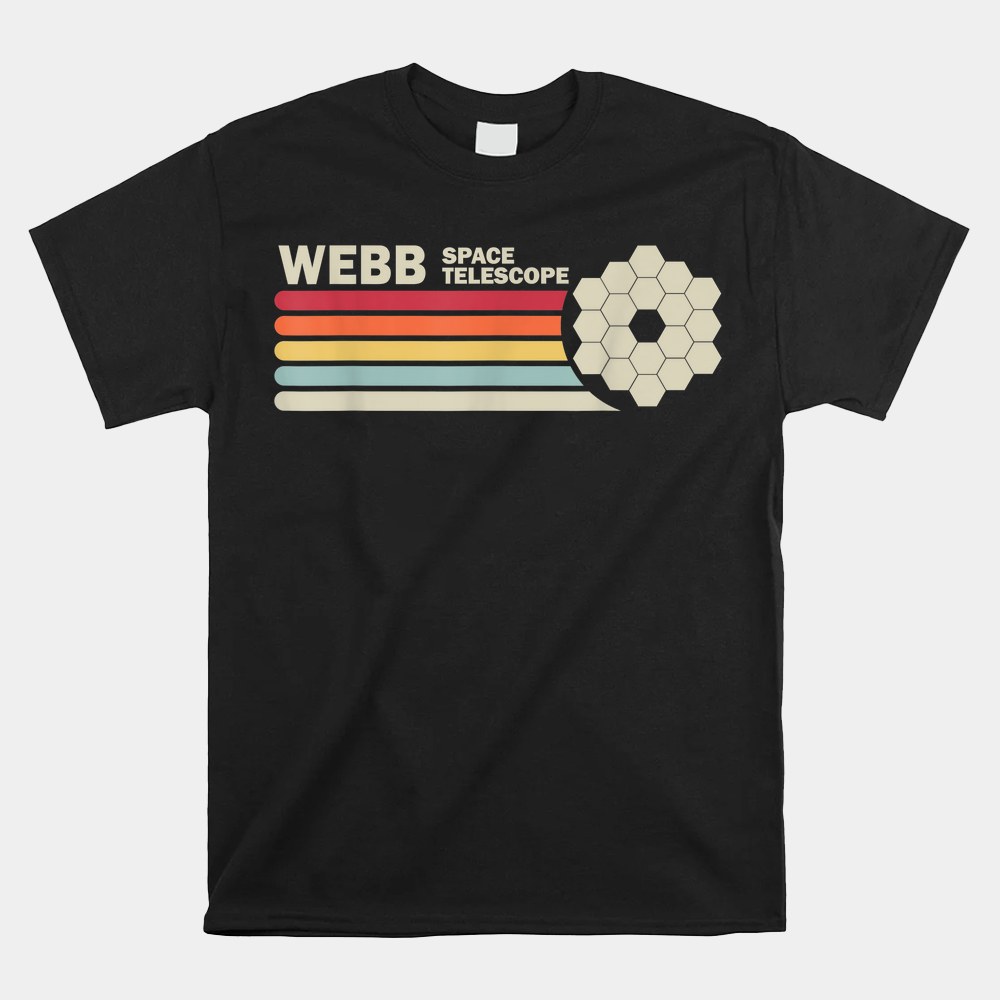 James Webb Space Telescope Retro Jwst Webb Telescope Shirt - Image 5