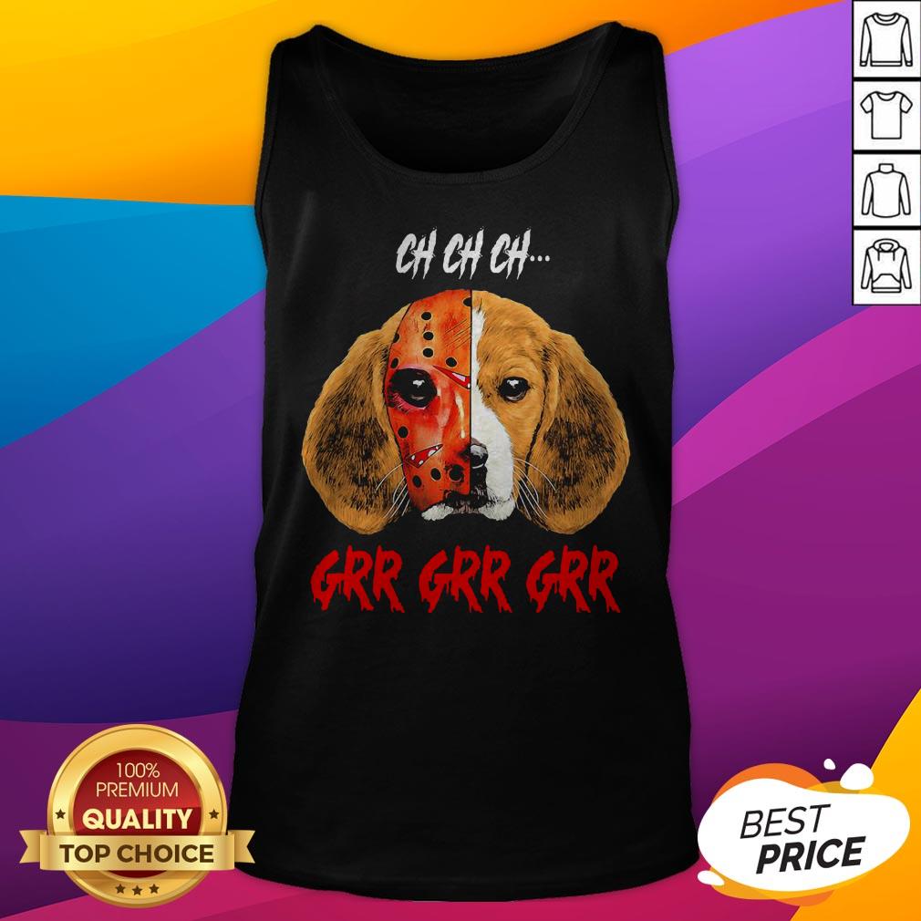 Jason Voorhees Beagles Dog Ch Ch Ch Grr Grr Grr Shirt - Image 5