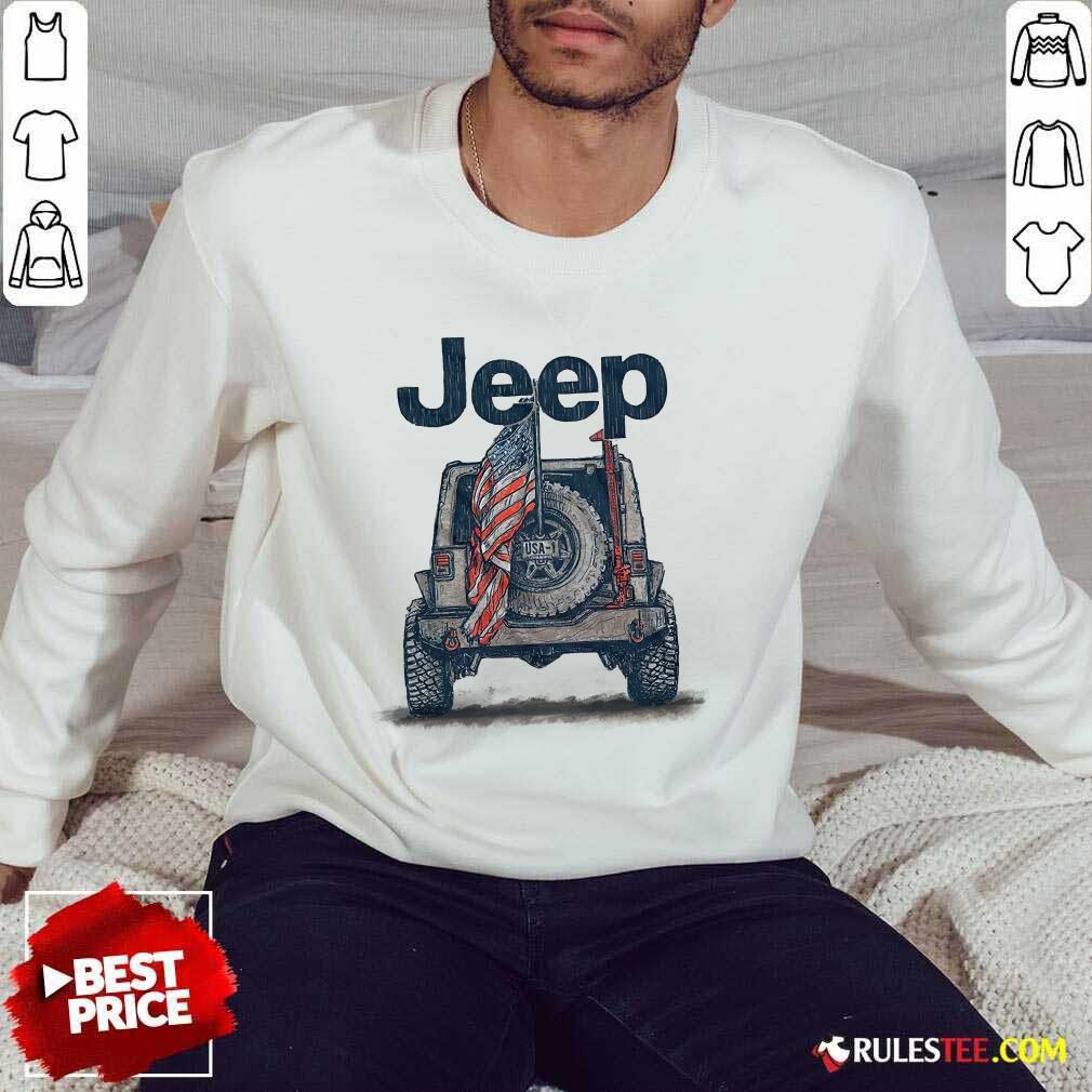 Jeep American Flag Shirt - Image 5