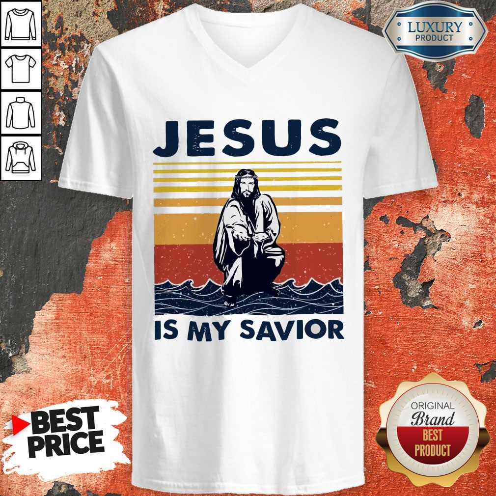 Jesus Is My Savior Vintage Shirt - Image 2