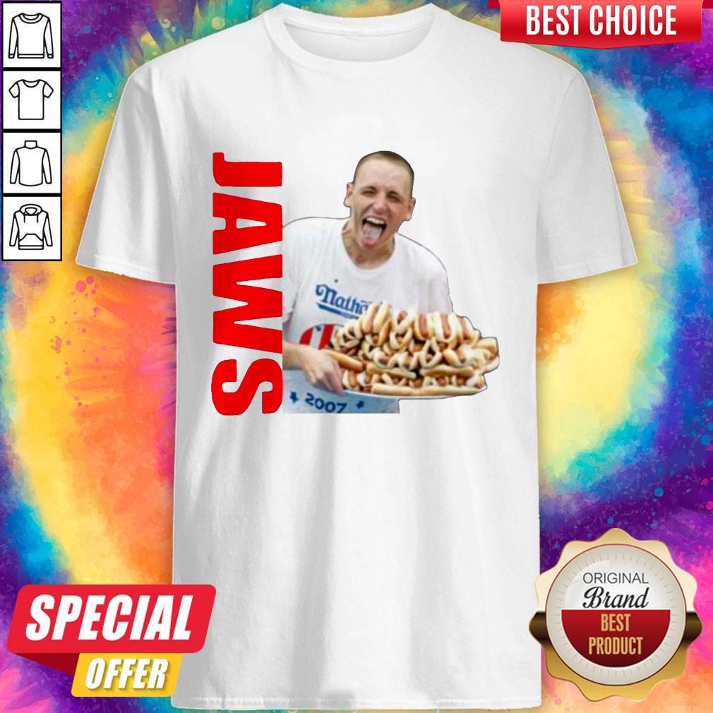 Joey Jaws Chestnut Hot Dog Eating Food Uniex Shirt