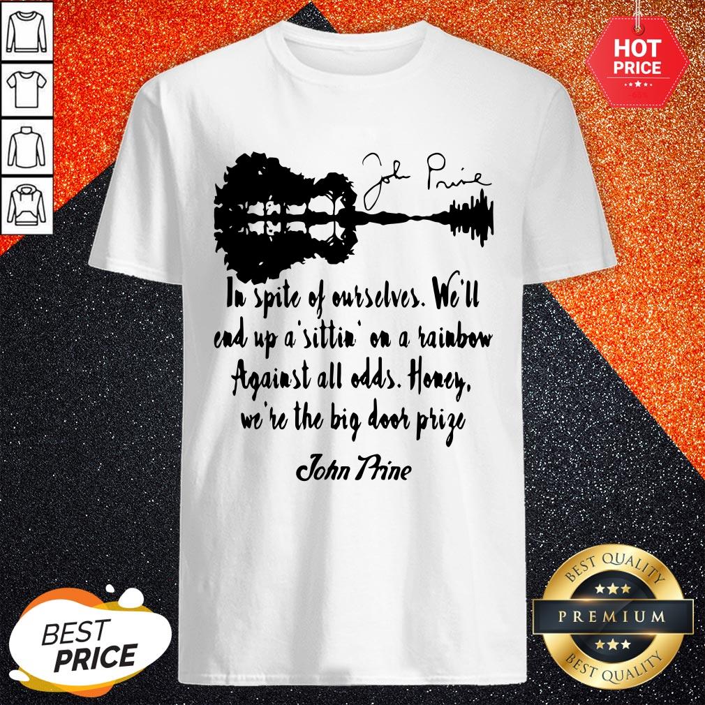 John Prine In Spite Of Ourselves Guitar Signature Shirt