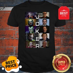Joker Versions Signatures The Gangster The Comedian The Joker Shirt
