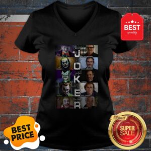 Alternative view of Joker Versions Signatures The Gangster The Comedian The Joker Shirt