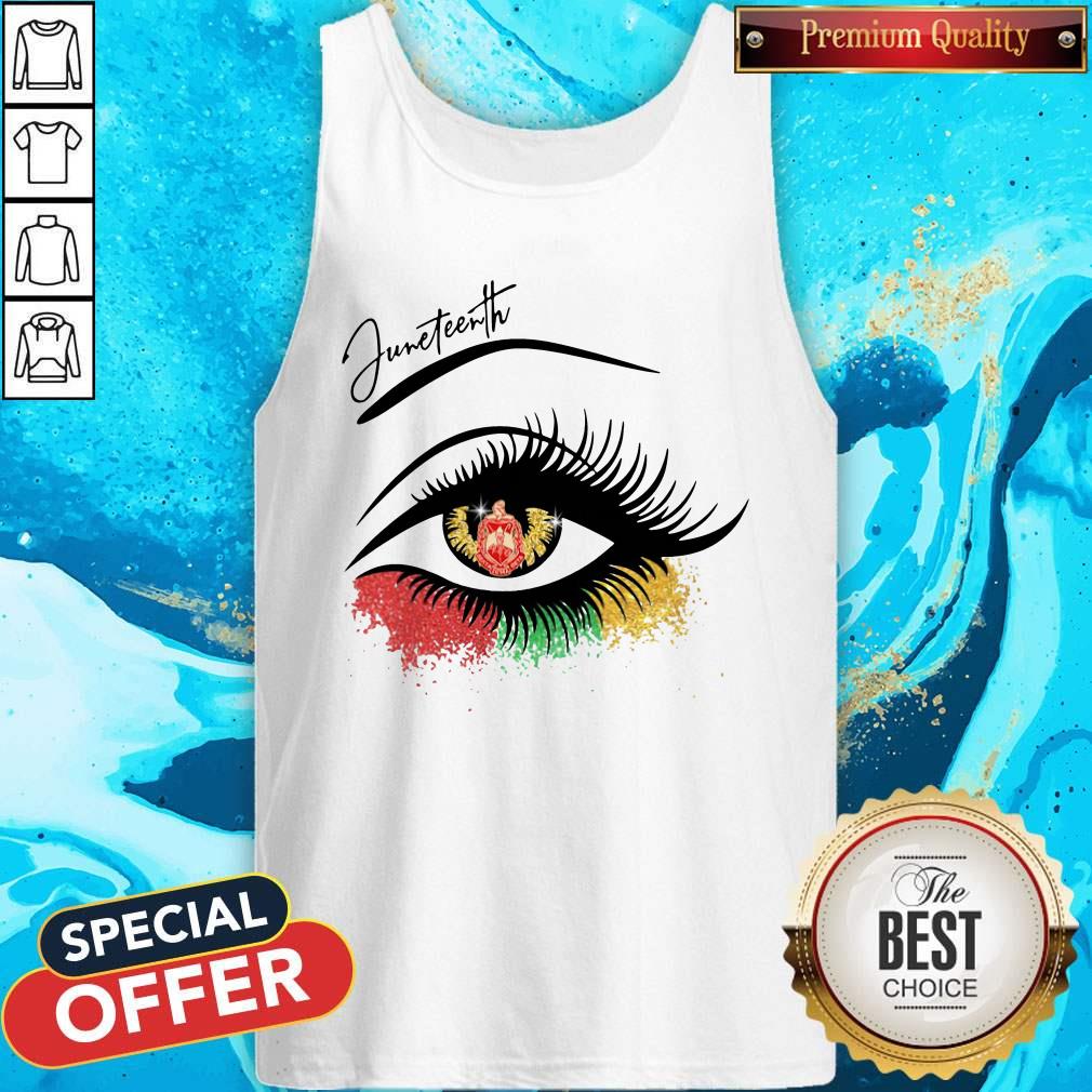 Juneteenth Eye Delta Sigma Theta Shirt - Image 4