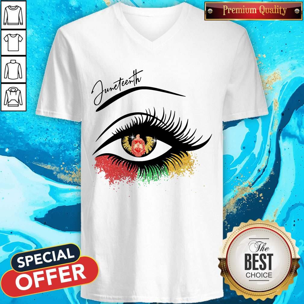Juneteenth Eye Delta Sigma Theta Shirt - Image 3