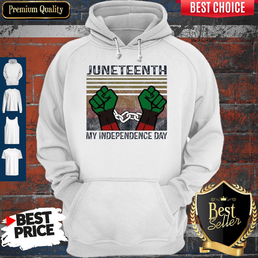 Juneteenth My Independence Day Vintage Shirt - Image 2