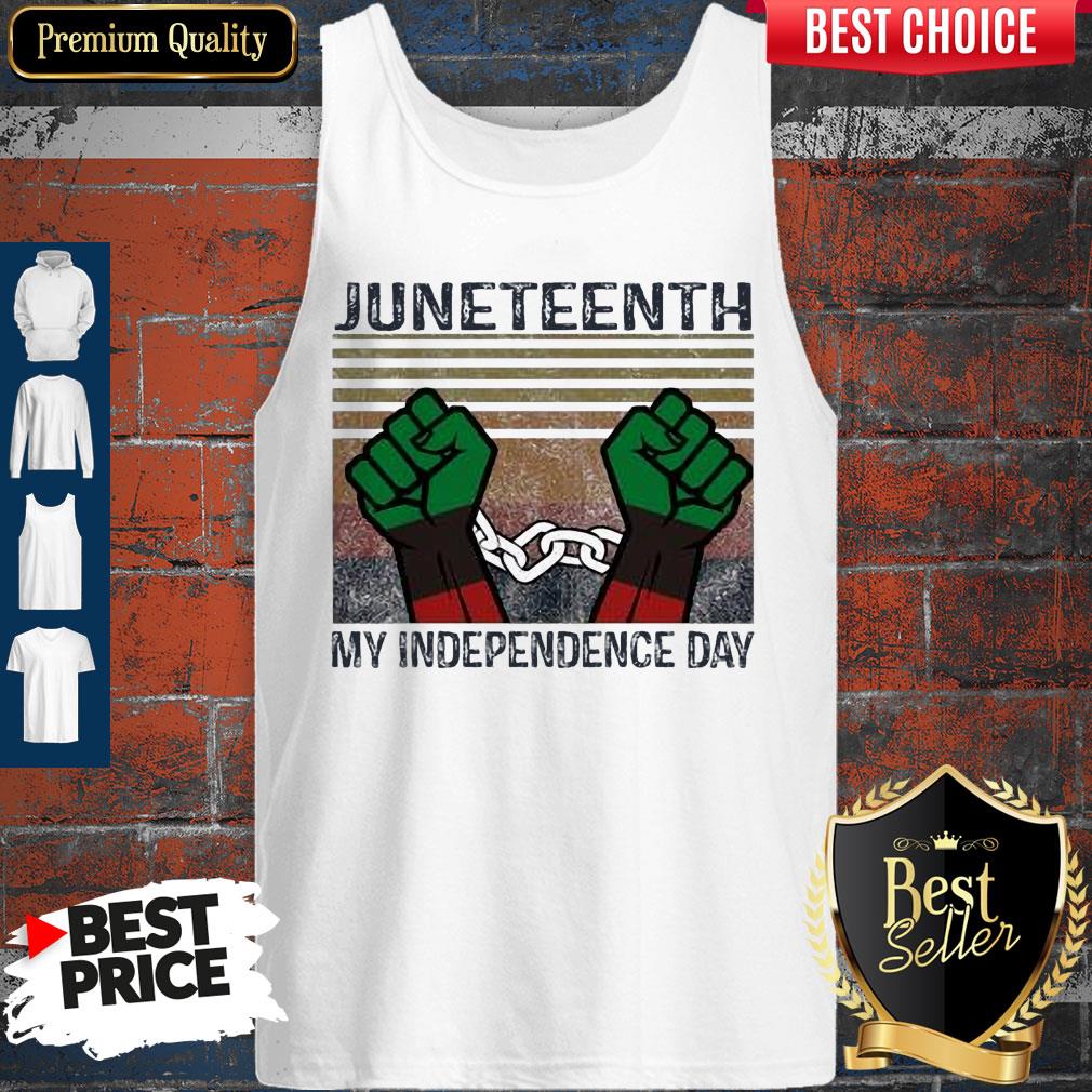 Juneteenth My Independence Day Vintage Shirt - Image 4