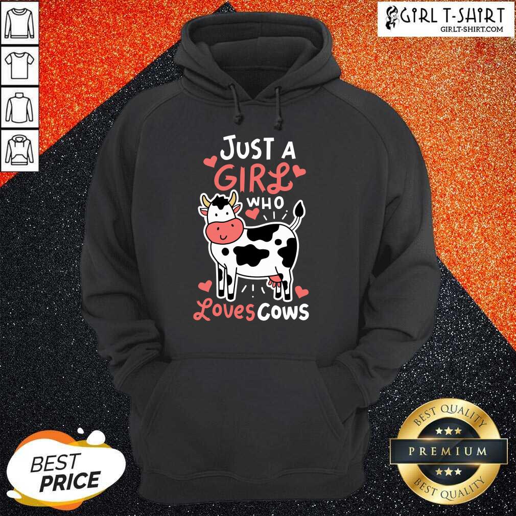 Just A Girl Who Loves Cows Shirt - Image 3