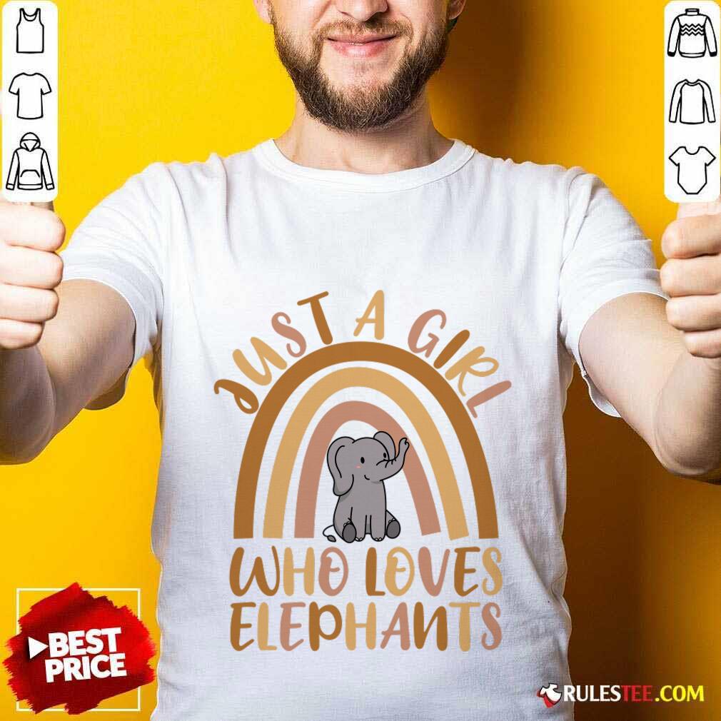 Just A Girl Who Loves Elephants Shirt