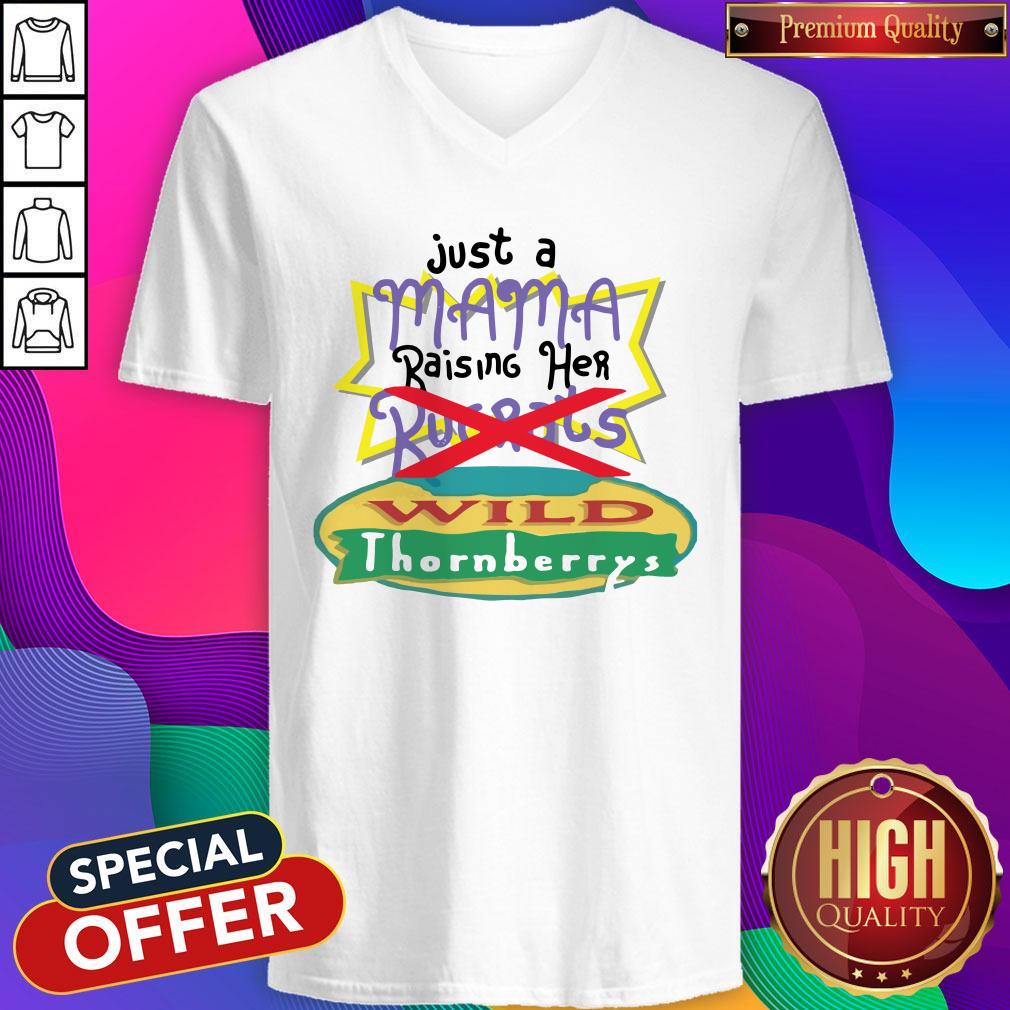 Just A Mama Raising Her Rugrats Wild Thornberrys Shirt - Image 2
