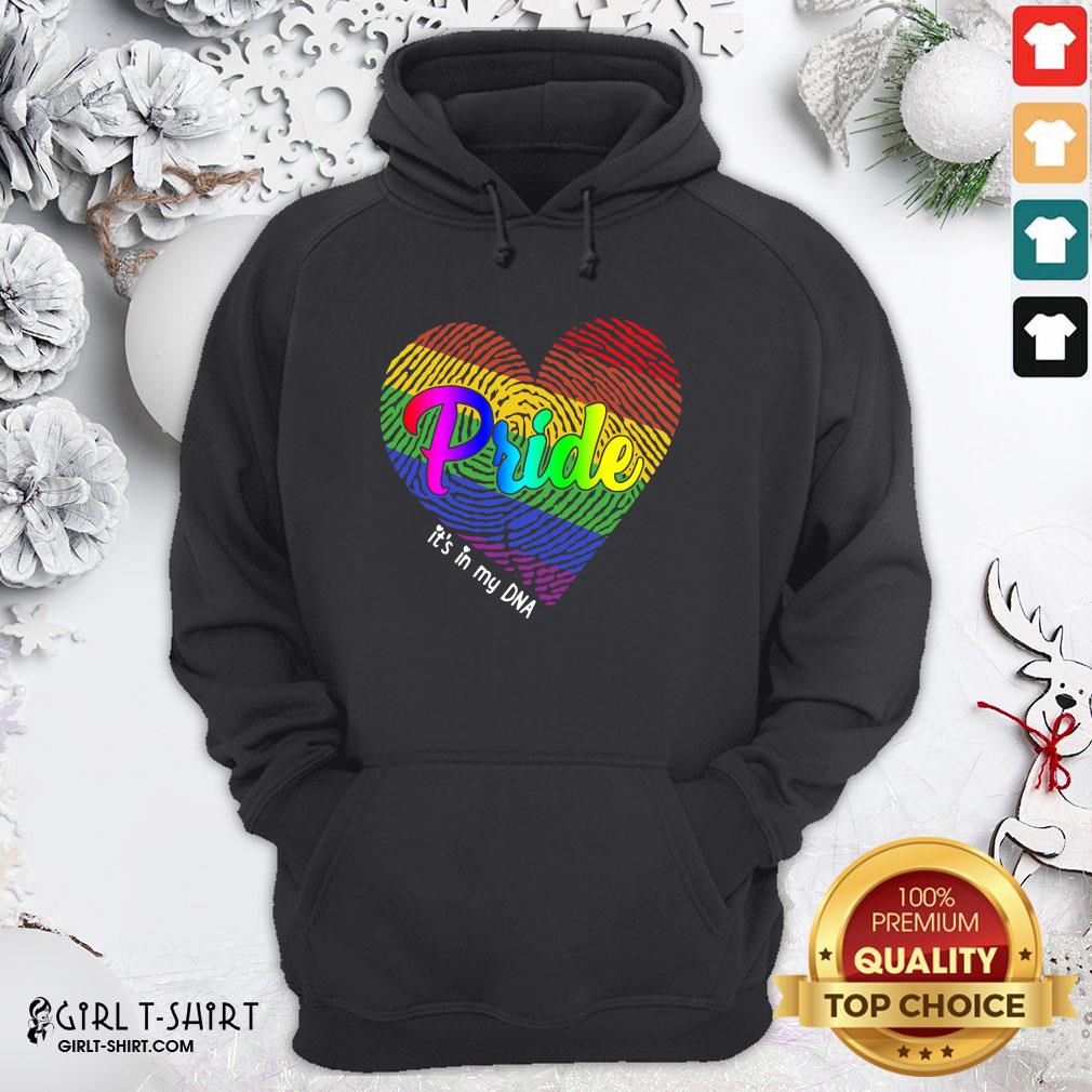 Just LGBT Pride Heart It’s In My DNA Shirt - Image 5