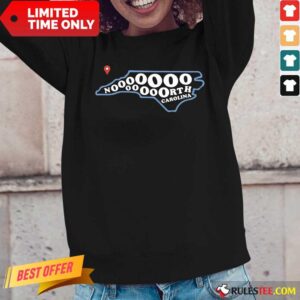 Alternative view of Justin Roberts Nooooooorth Carolina Shirt
