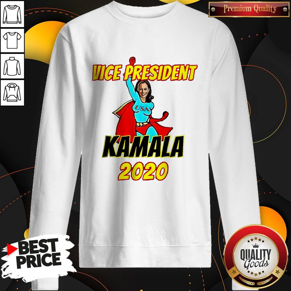 Kamala Harris Vice President 2020 For Joe Biden Vote Blue Shirt - Image 4