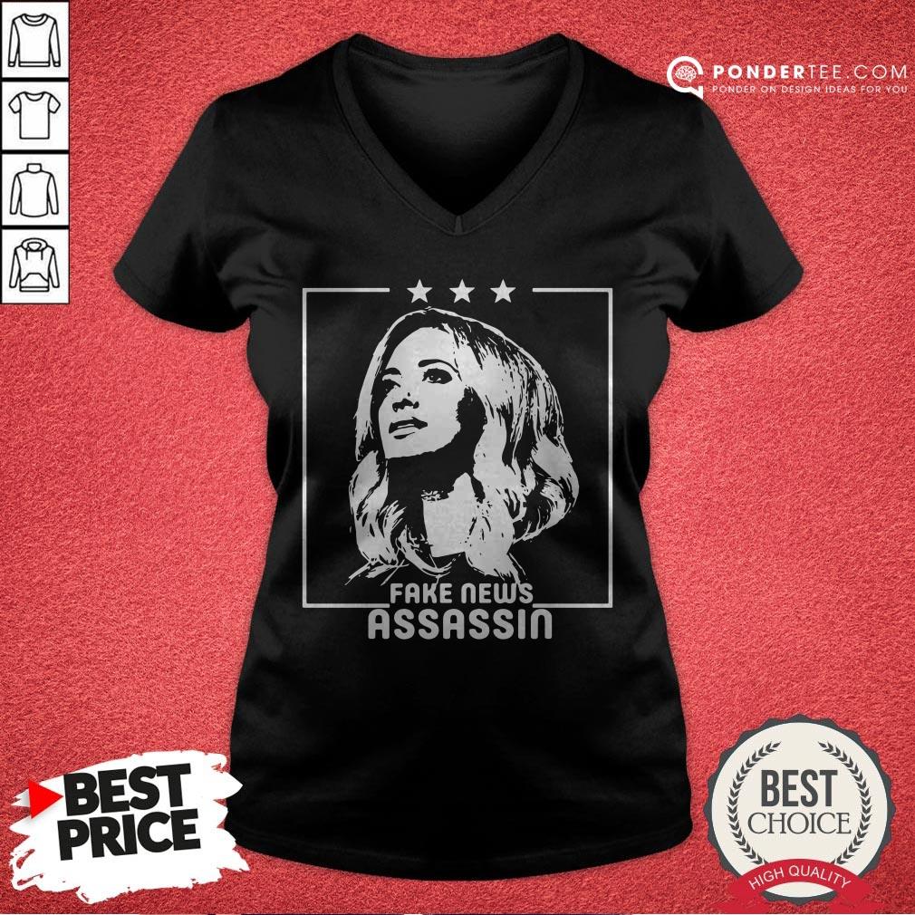 Kayleigh Mcenany Fake News Assassin Shirt - Image 3