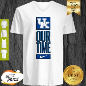 Alternative view of Kentucky Wildcats Logo Basketball Our Time 2020 Shirt