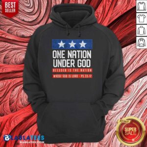 Alternative view of Kerusso Christian Blessed Is The Nation Shirt