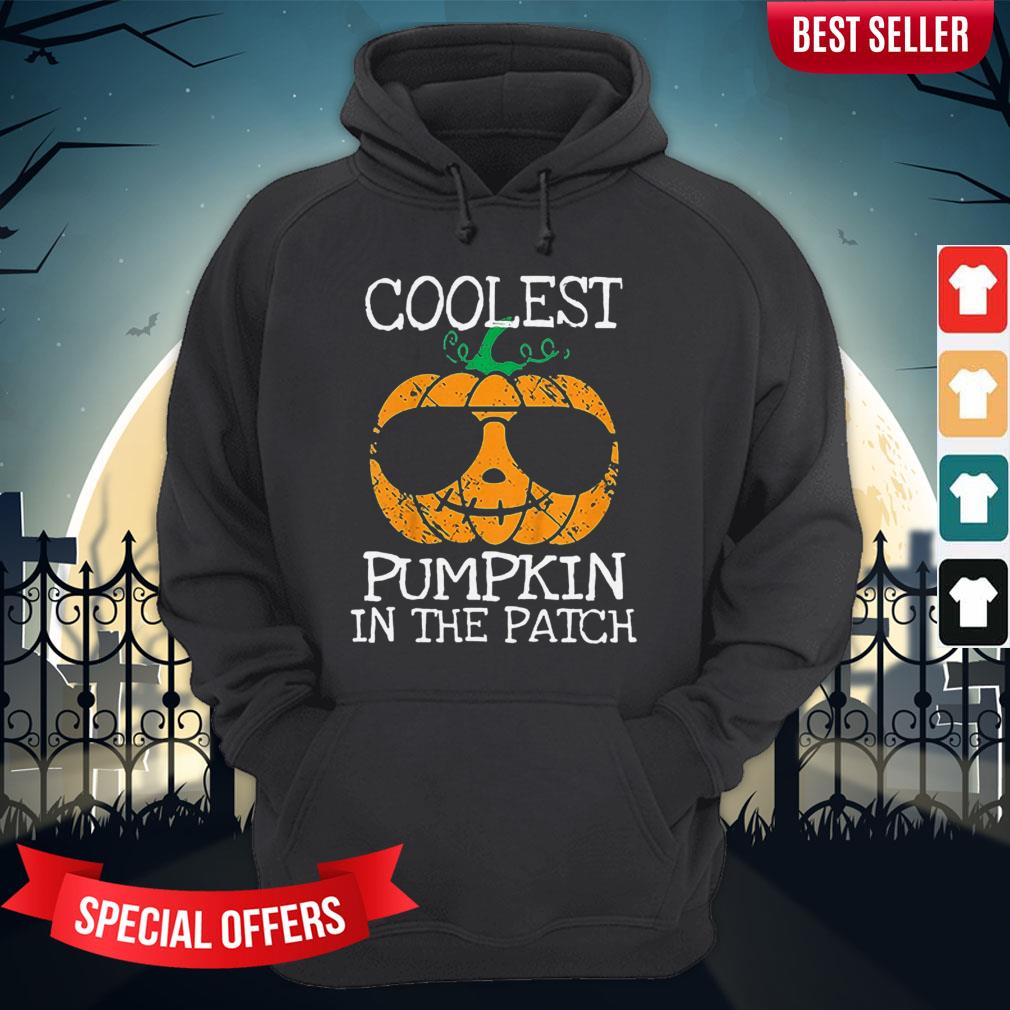 Kids Coolest Pumpkin In The Patch Halloween Costume Boys Gift Tshirt - Image 5
