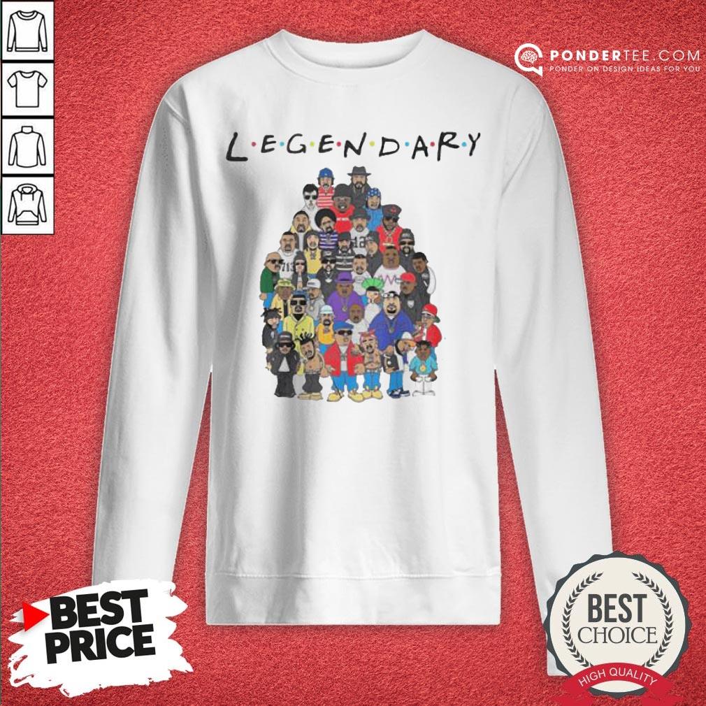 King Of Hip Hop Legendary Friends TV Show Shirt - Image 4