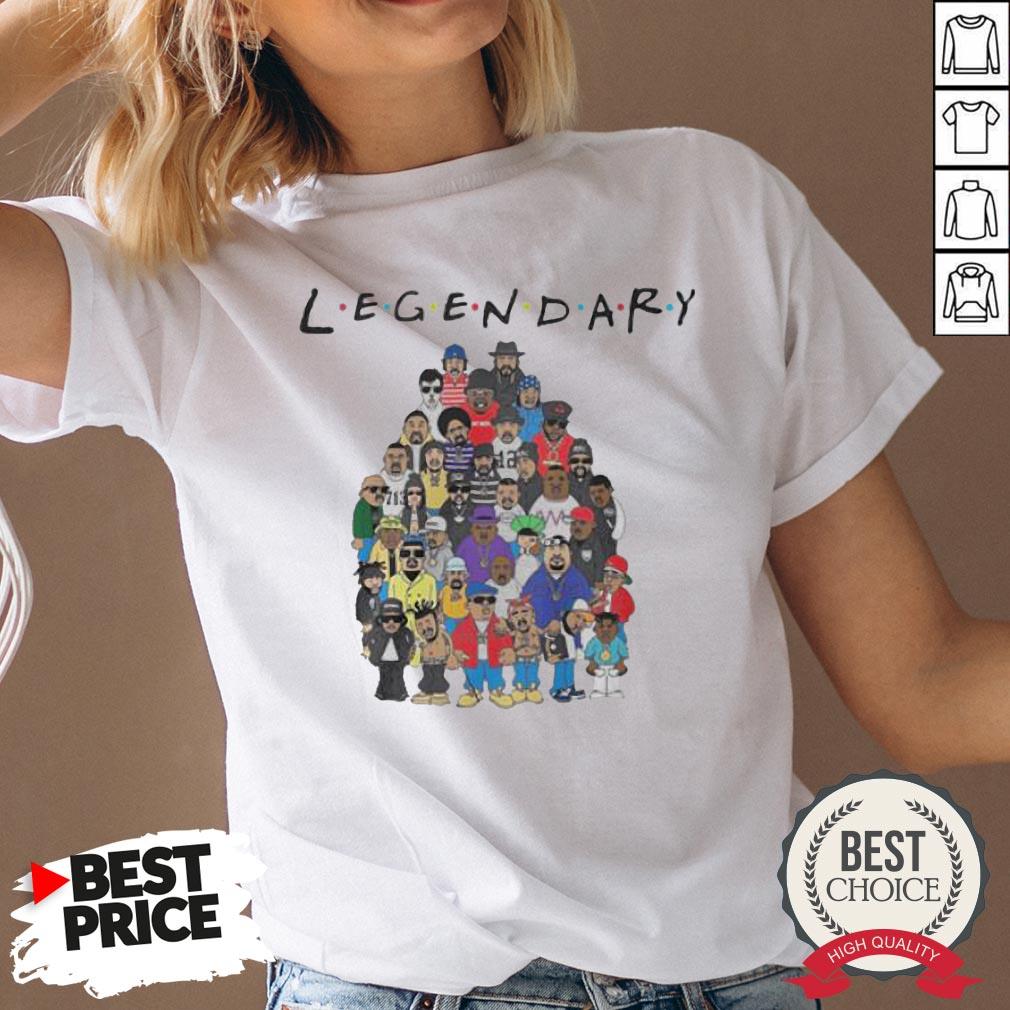 King Of Hip Hop Legendary Friends TV Show Shirt - Image 3