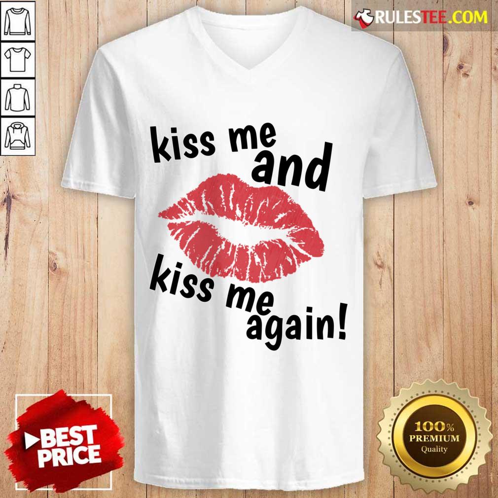 Kiss Me And Kiss Me Again Lips Shirt - Image 2