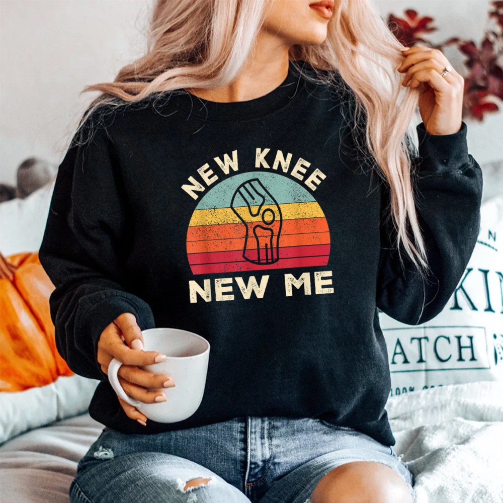 Knee Replacement Recovery New Knee New Me Shirt - Image 2