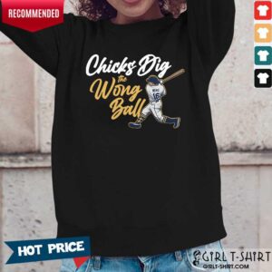 Alternative view of Kolten Wong Chicks Dig The Wong Ball Shirt