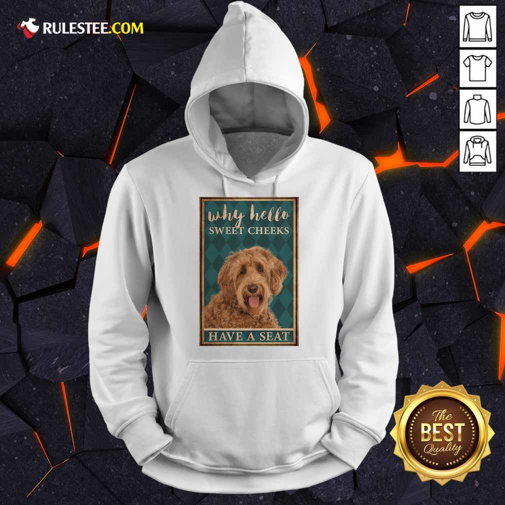 Labradoodle Why Hello Poster Shirt - Image 4