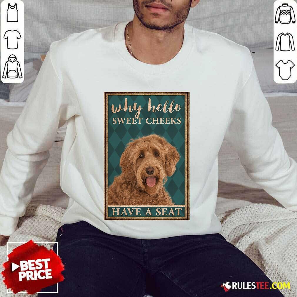 Labradoodle Why Hello Poster Shirt - Image 5