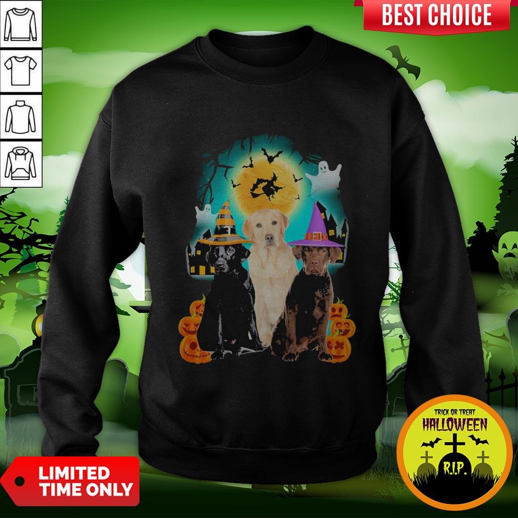 Labrador Retriever Halloween Dogs Shirt - Image 3