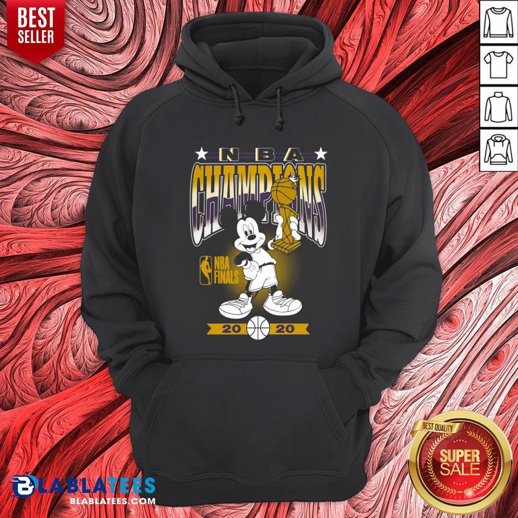 Lakers Mickey Mouse NBA Champions 2020 Shirt - Image 3