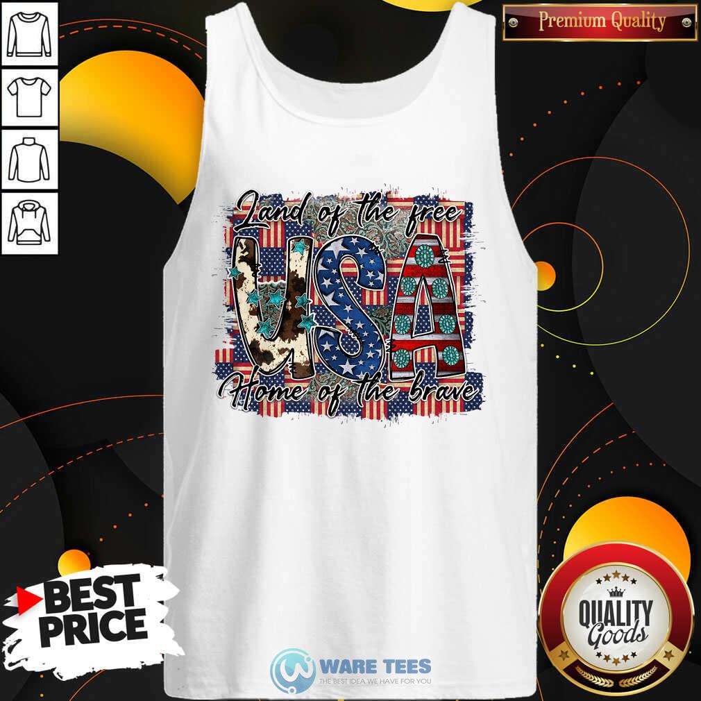 Land Of The Free USA Home Of The Brave Shirt - Image 2