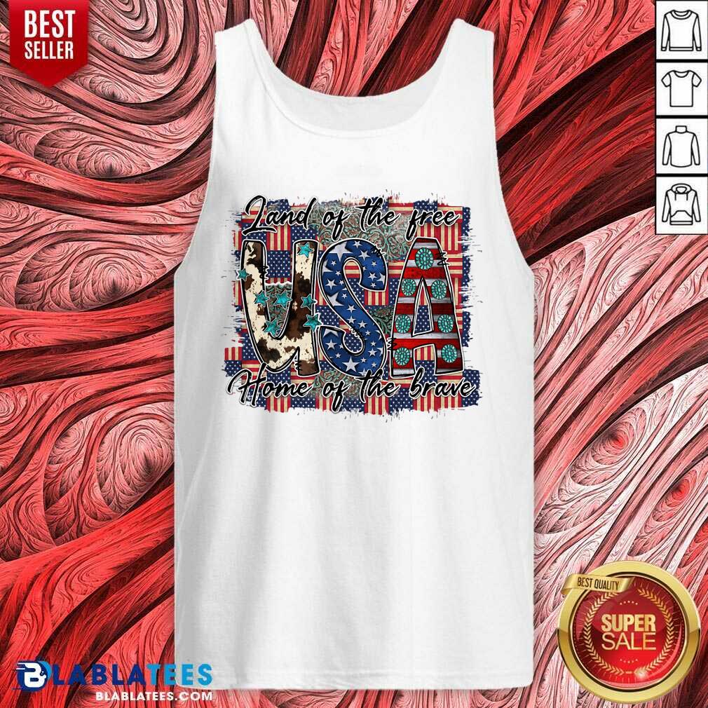 Land Of The Free USA Home Of The Brave Shirt - Image 3