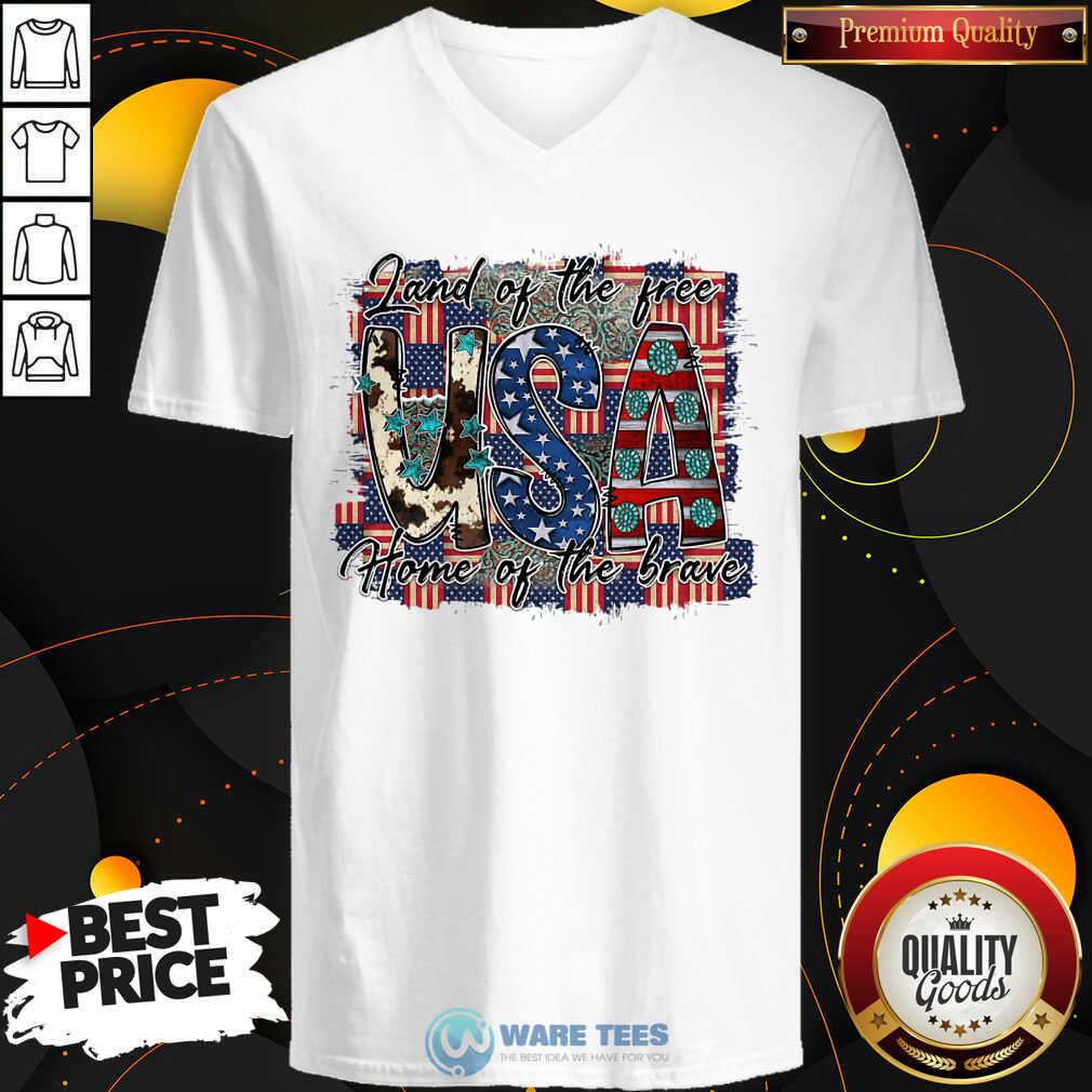 Land Of The Free USA Home Of The Brave Shirt