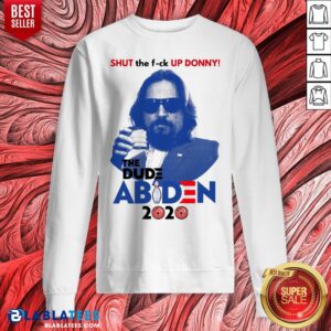 Alternative view of Lebowski Bowling Shut The Fuck Up Donny The Dude Biden 2020 Shirt