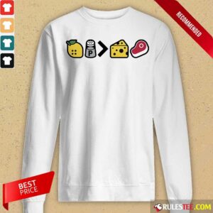 Alternative view of Lemon Pepper Greater Than Cheesesteak Shirt