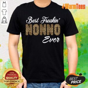 Leopard Best Freakin Nonno Ever Shirt