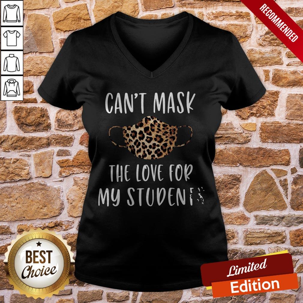 Leopard Can’t Mask The Love For My Students Shirt - Image 2