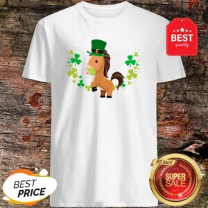 Leprechaun Horse Shamrock For Kids St.Patrick’s Day T-Shirt