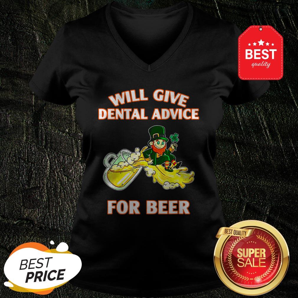 Leprechaun Will Give Dental Advice For Beer St. Patrick’s Day Shirt - Image 2
