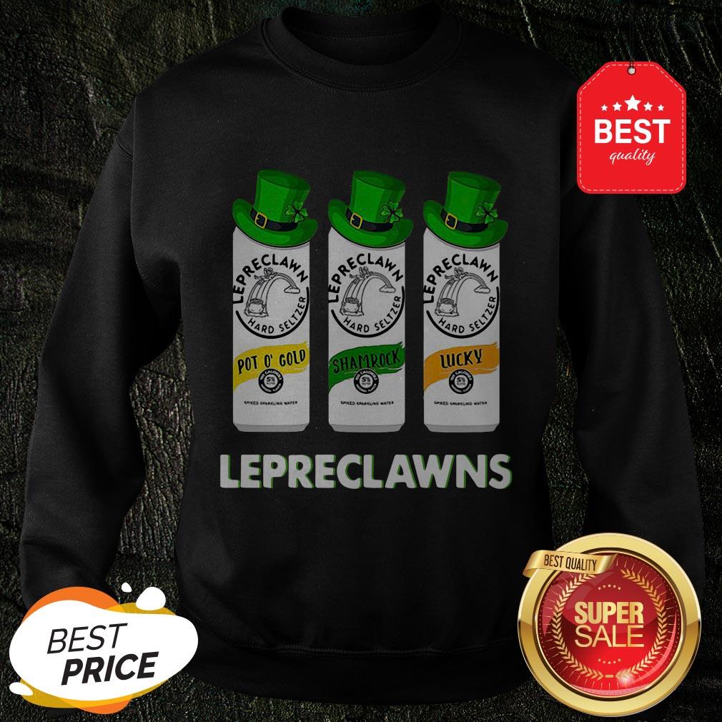 Lepreclawns Pot O’ Gold Shamrock Lucky St Patrick’s Day Shirt - Image 4