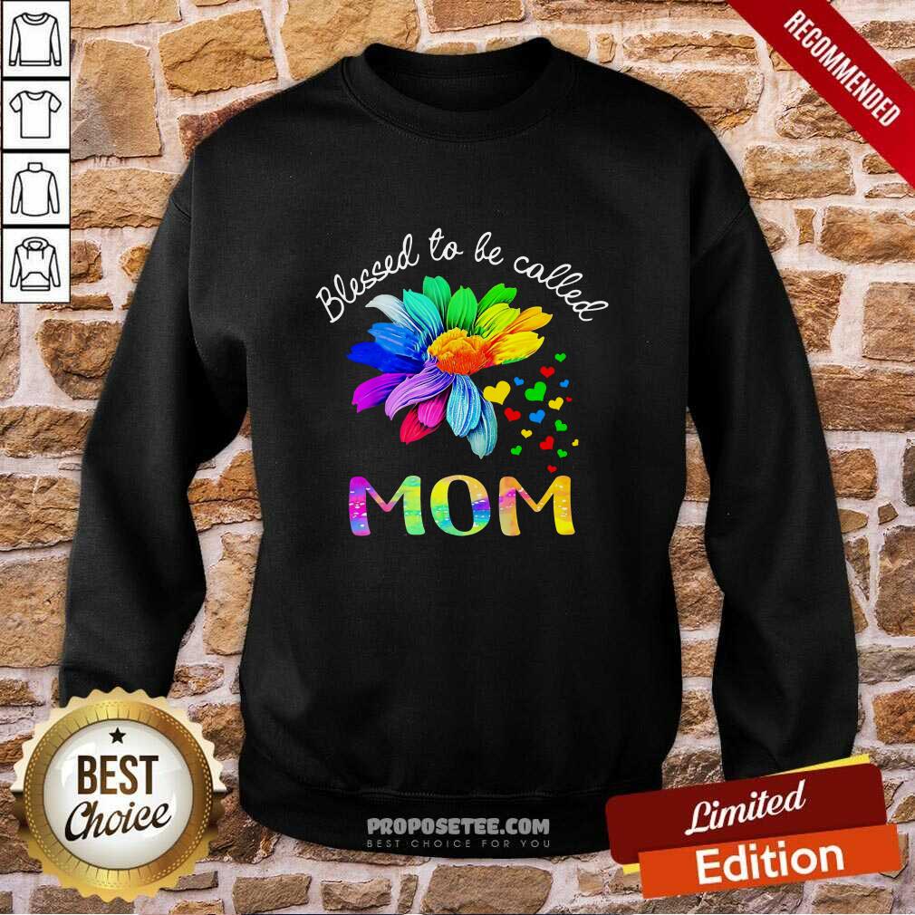 LGBT Blessed To Be Called Mom Shirt - Image 2