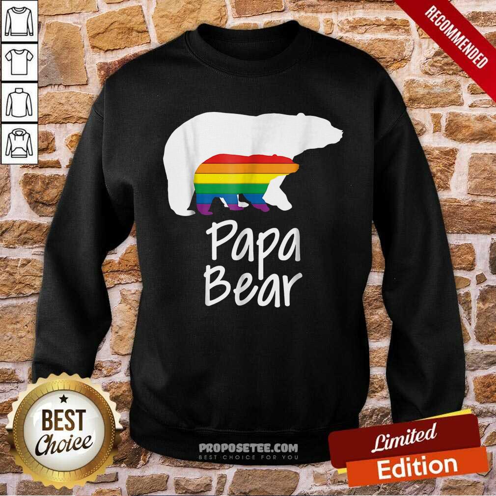LGBT Dad Papa Bear Shirt - Image 5
