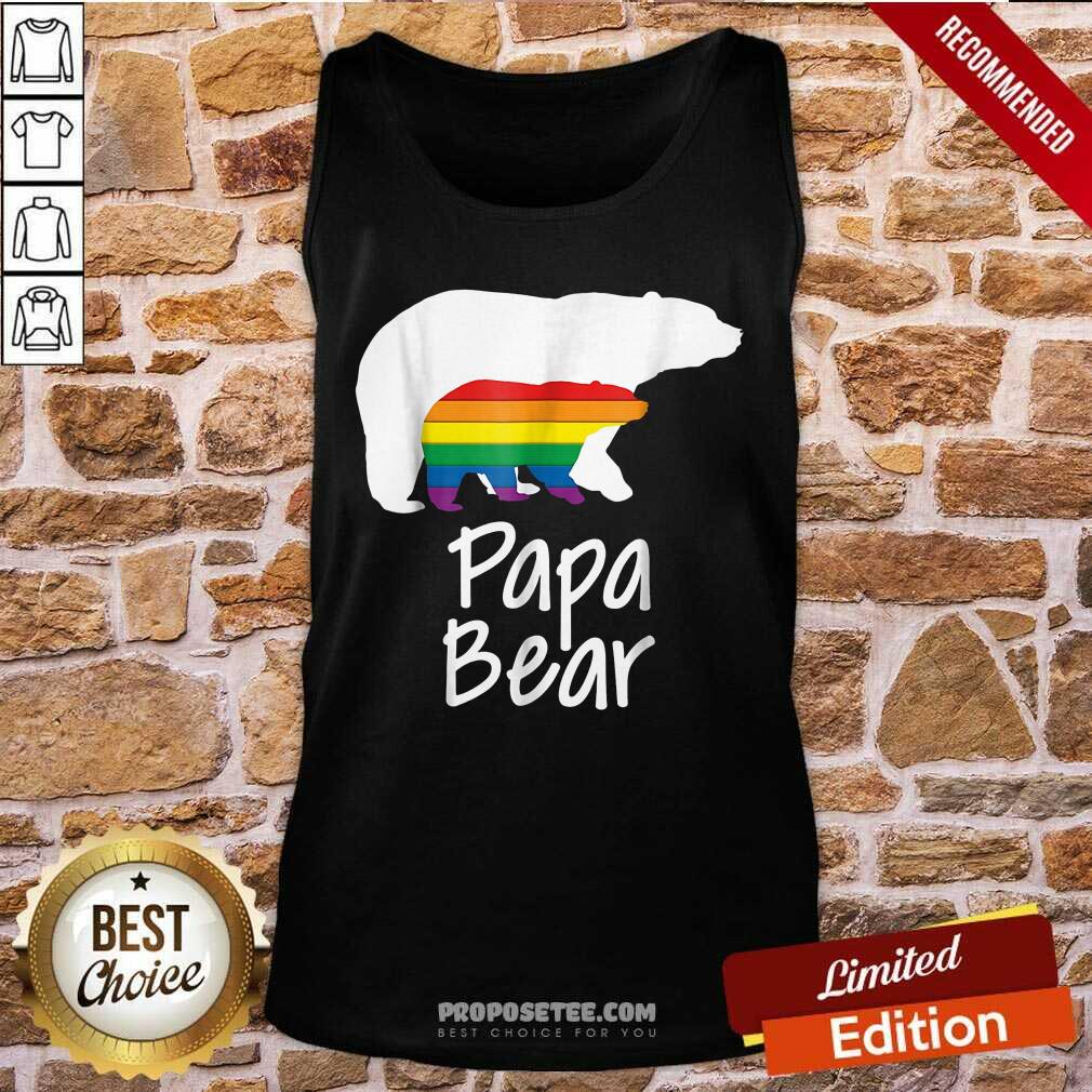 LGBT Dad Papa Bear Shirt - Image 4