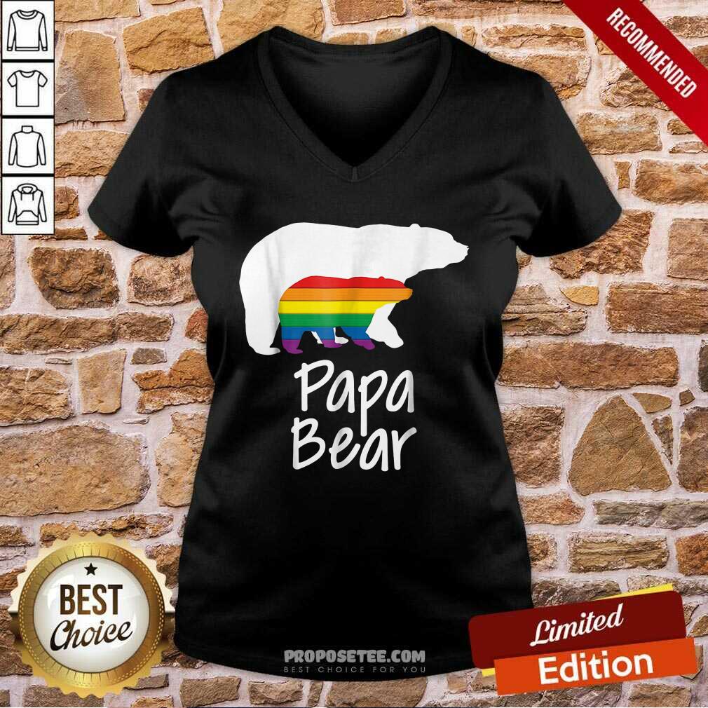 LGBT Dad Papa Bear Shirt - Image 3